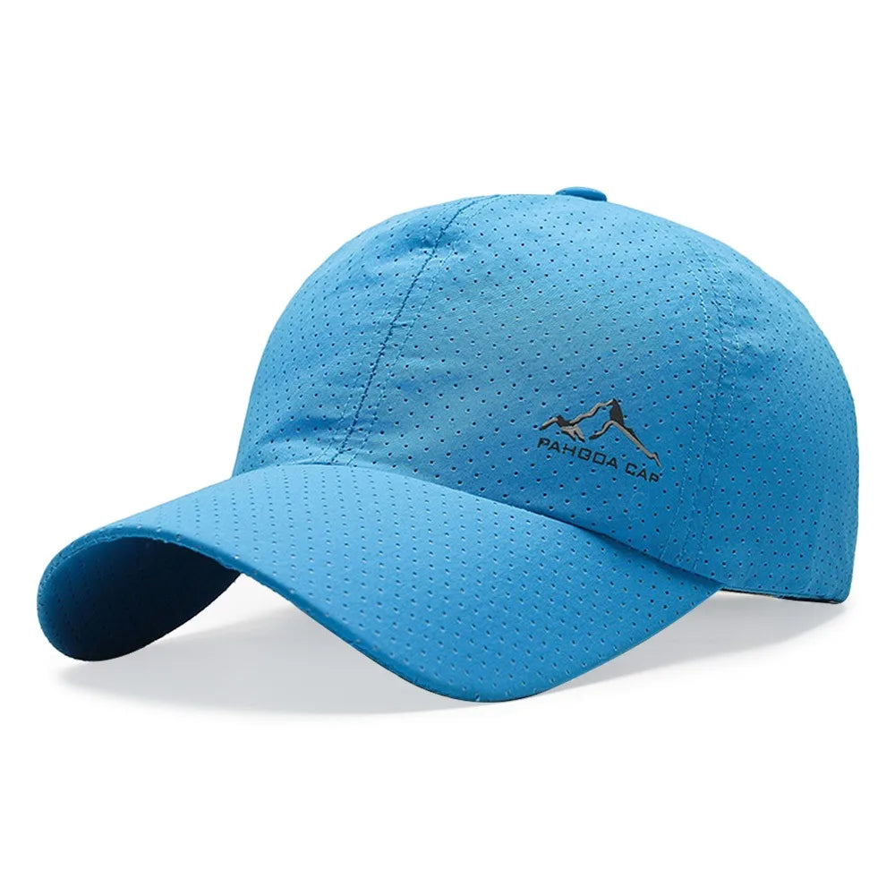 Men's Quick-Dry Sports Cap – UV Protection Baseball Cap