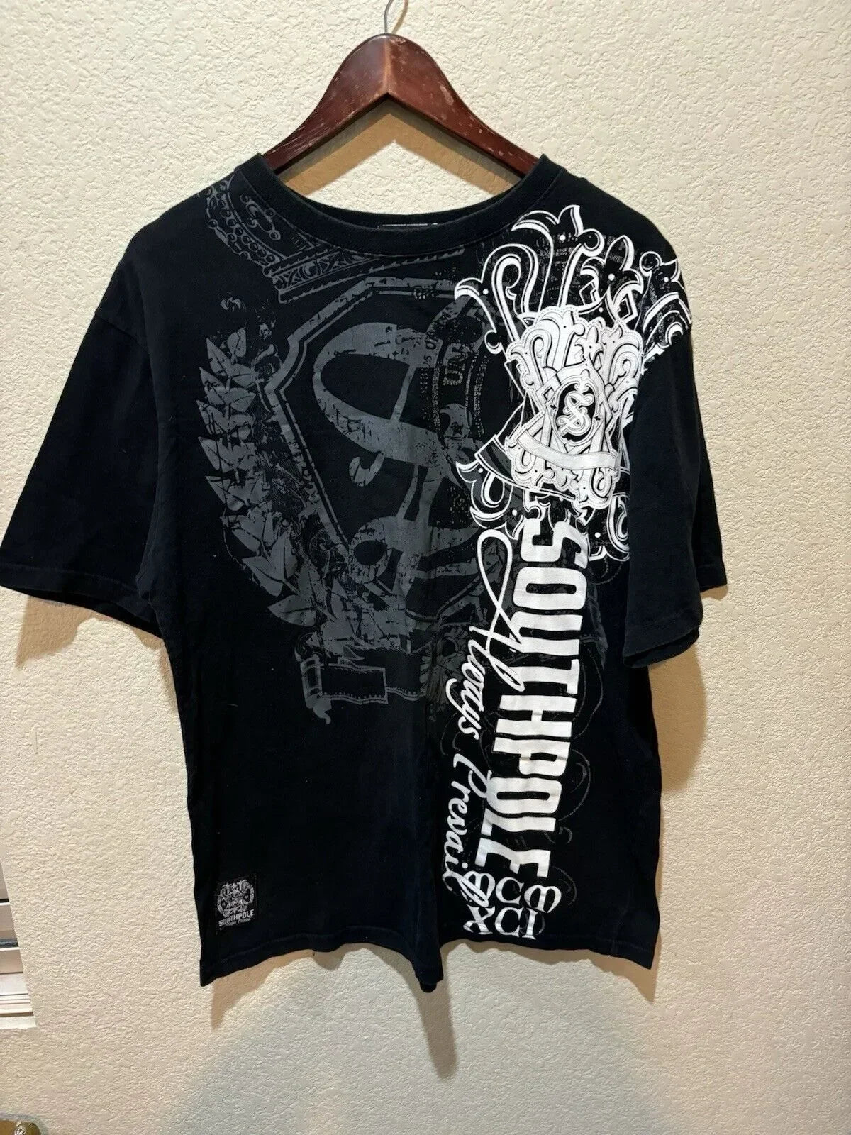 Men's Skull Print Graphic T-Shirt – Glow-in-the-Dark Streetwear Tee