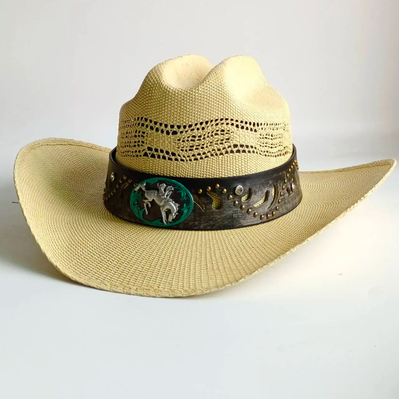 Unisex Wide Brim Straw Hat – Summer Sun Hat