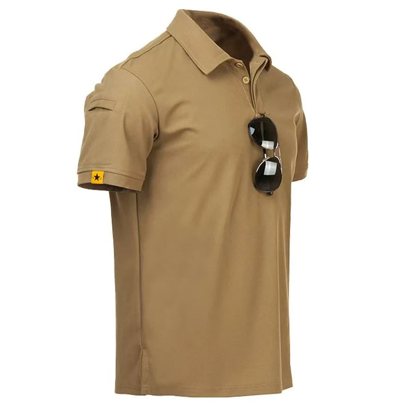 Men's Combat Tactical Shirt – Quick-Dry Breathable Pullover