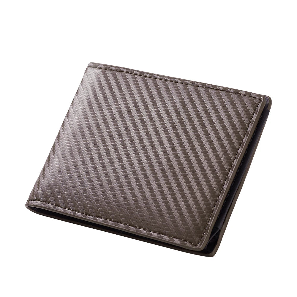 Men's RFID-Blocking Bi-Fold Wallet – Leather Card Holder