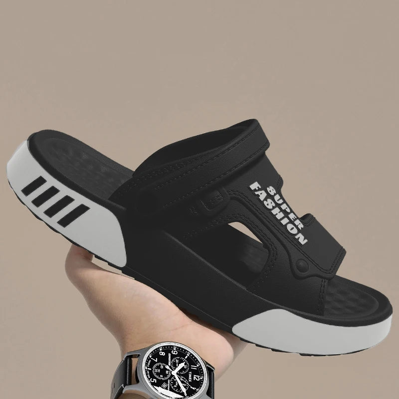 Men's EVA Slide Sandals – Soft-Sole Indoor & Outdoor Slippers