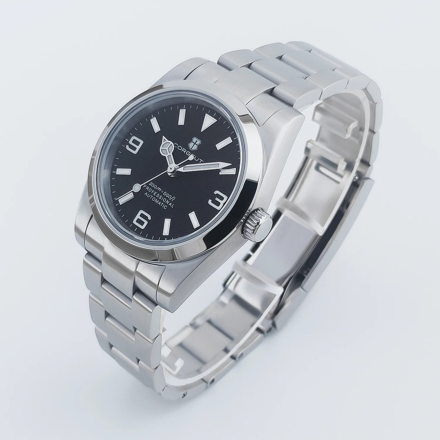 Men's Automatic Mechanical Watch – Sapphire Crystal Dress Watch