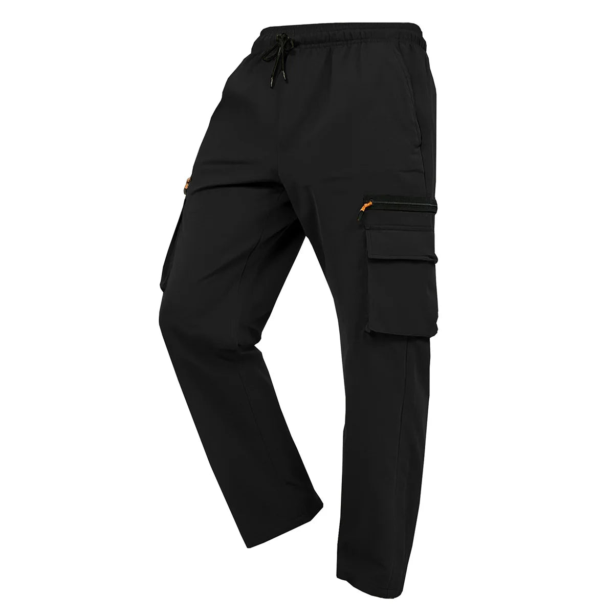 Men's Multi-Pocket Workwear Trousers – Quick-Dry Straight Leg Pants