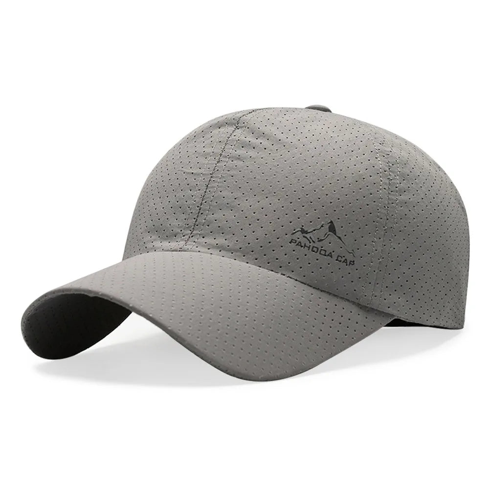 Men's Quick-Dry Sports Cap – UV Protection Baseball Cap