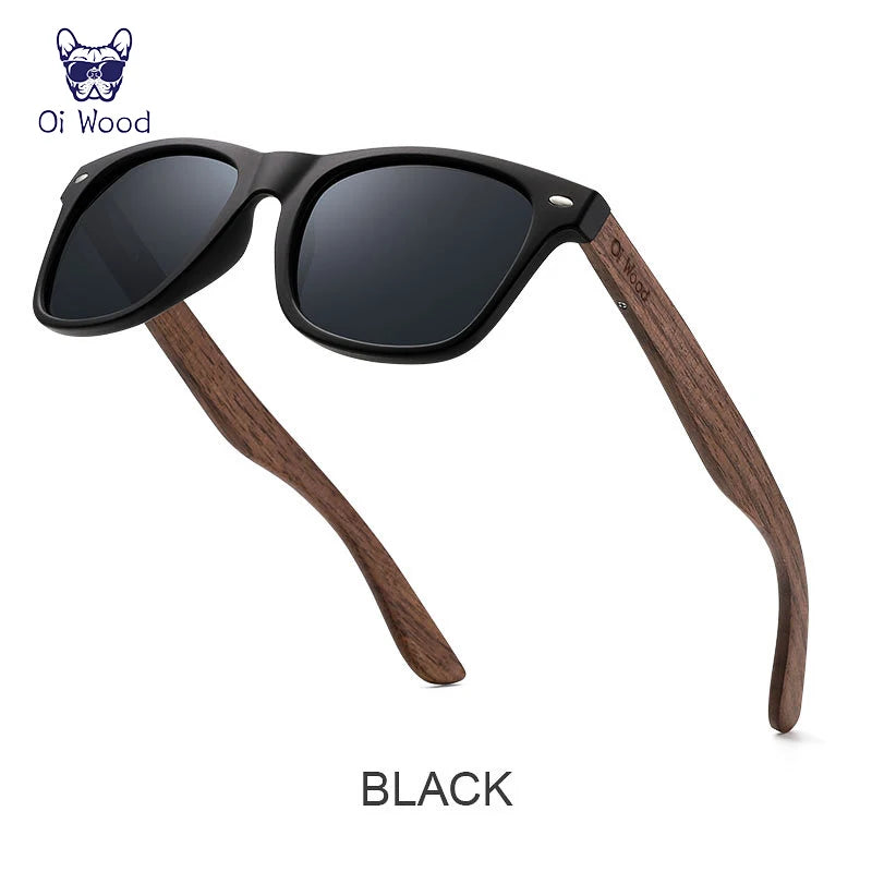 Men's Wooden Sunglasses – Polarized Fashion Eyewear