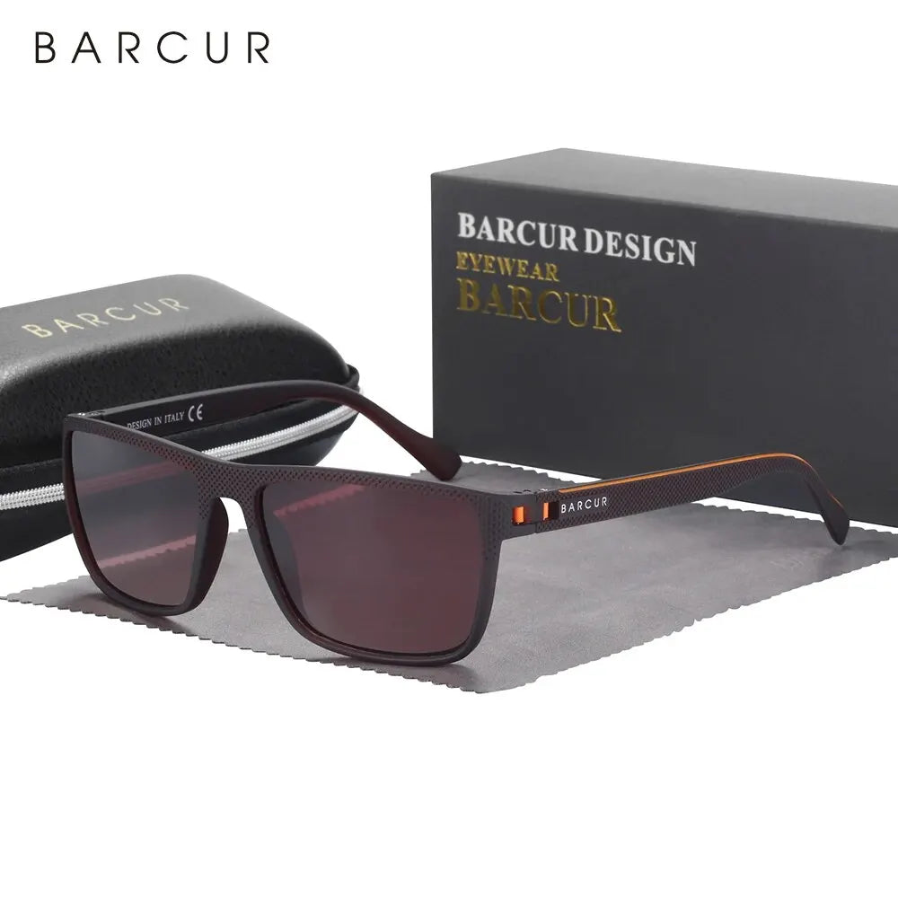 Men's Polarized Sports Sunglasses – Lightweight TR90 Frame