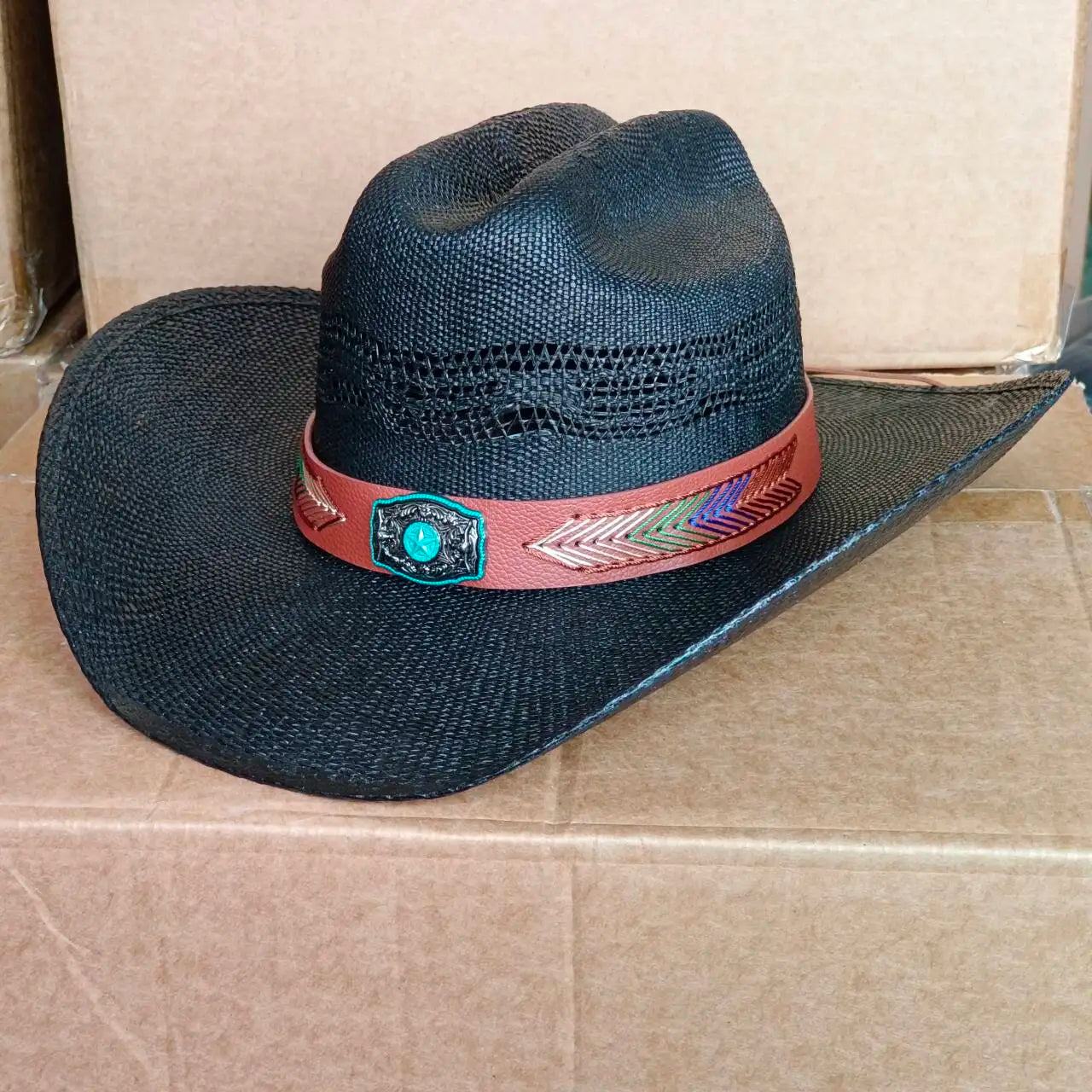 Unisex Wide Brim Straw Hat – Summer Sun Hat