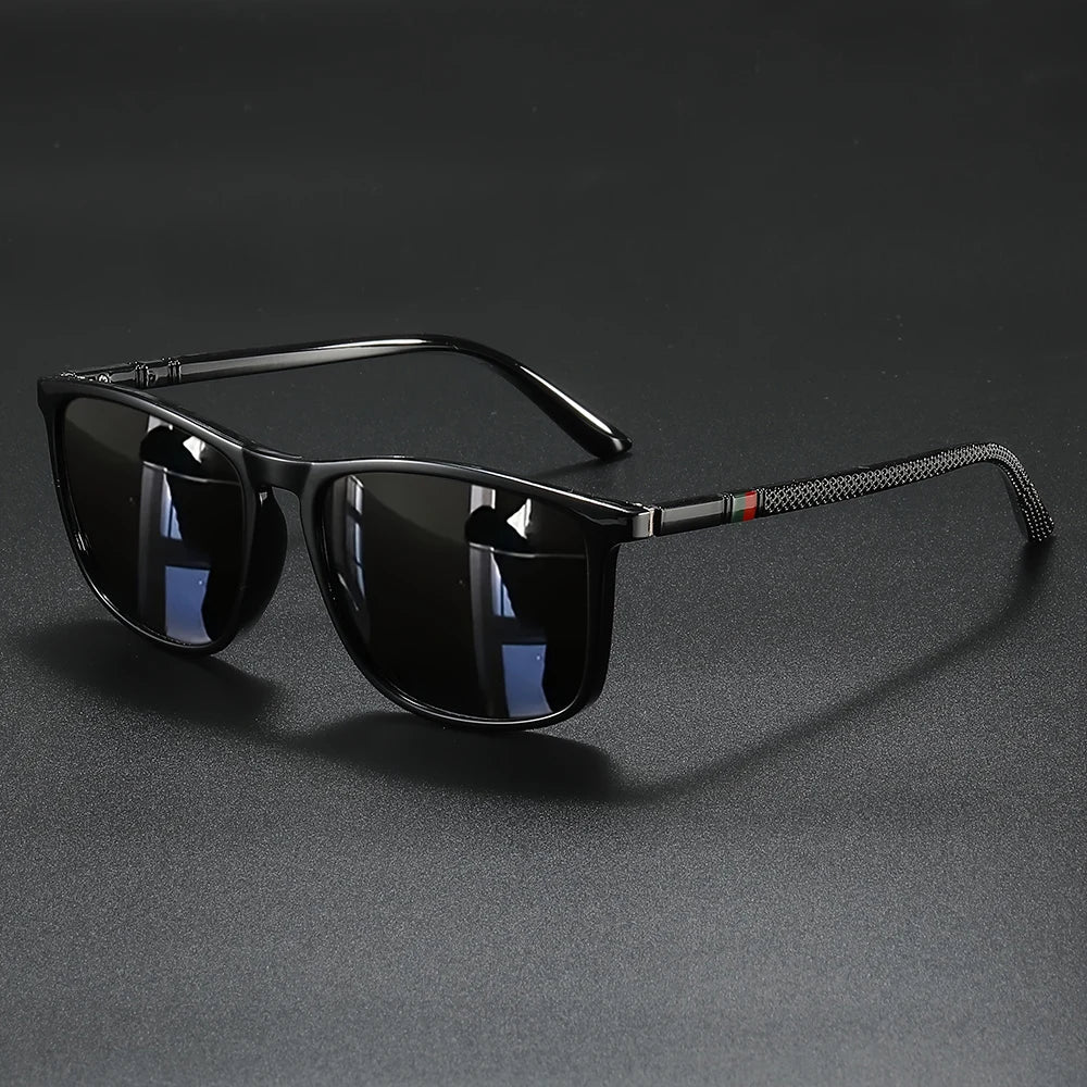 Men's Polarized Square Sunglasses – UV400 Sports Eyewear (2-Pack)