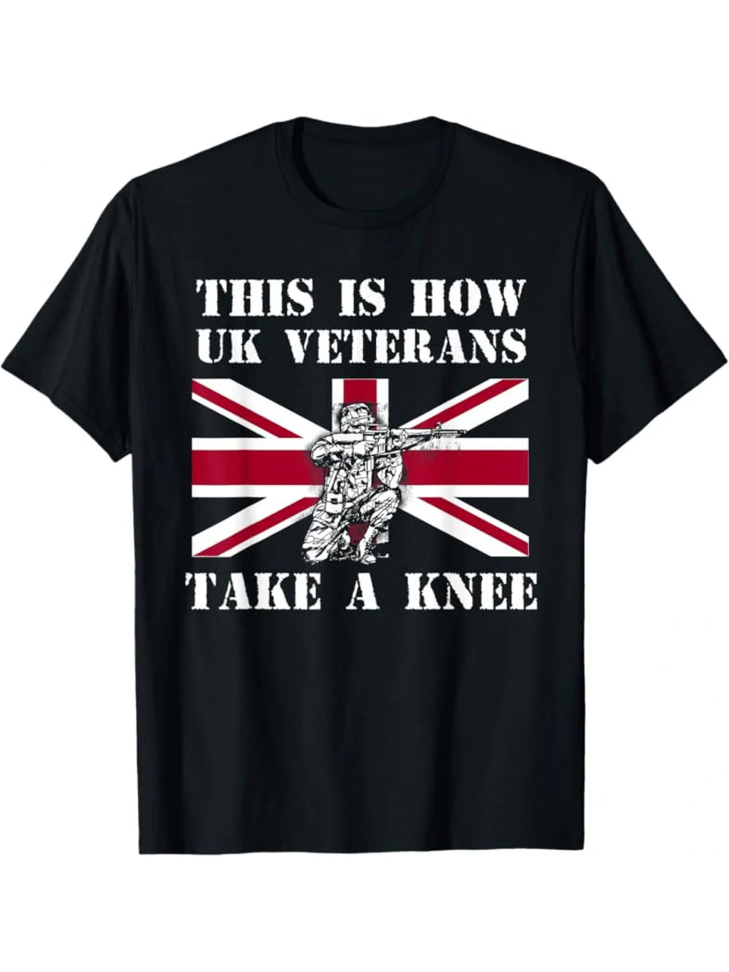 Men's UK Flag Graphic T-Shirt – Armed Forces Tribute