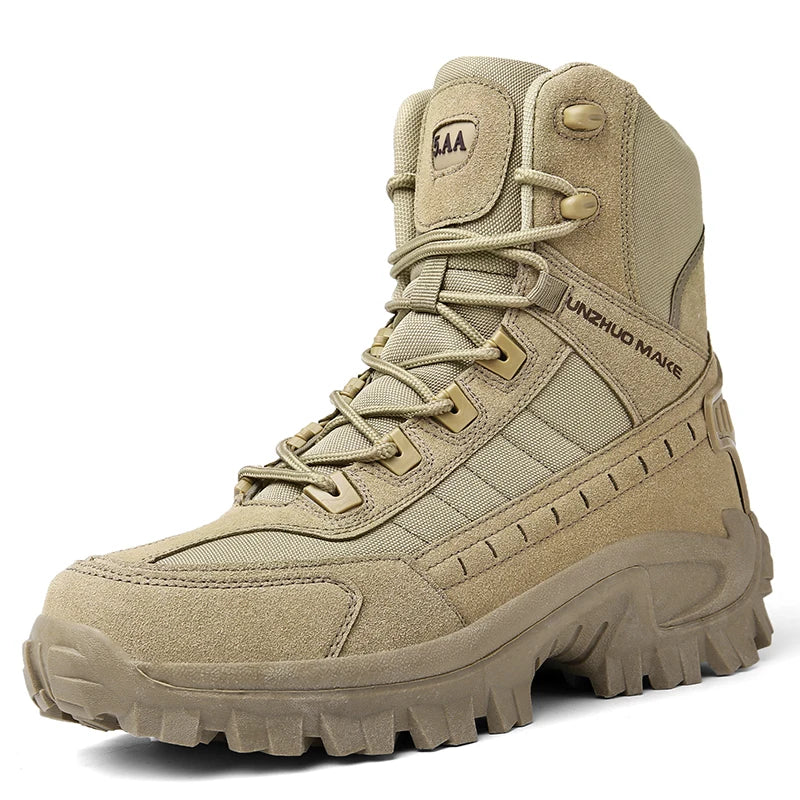 Men's Desert Tactical Boots – Non-Slip Outdoor Work Boots