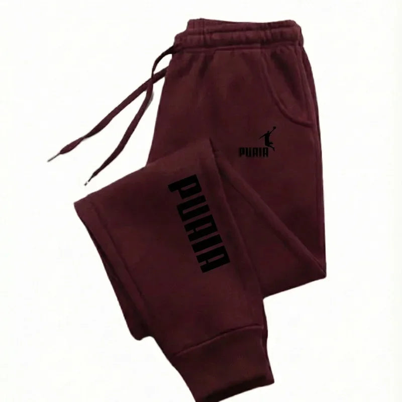Unisex Casual Sweatpants – Drawstring Joggers with Pockets