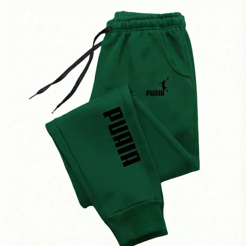 Unisex Casual Sweatpants – Drawstring Joggers with Pockets
