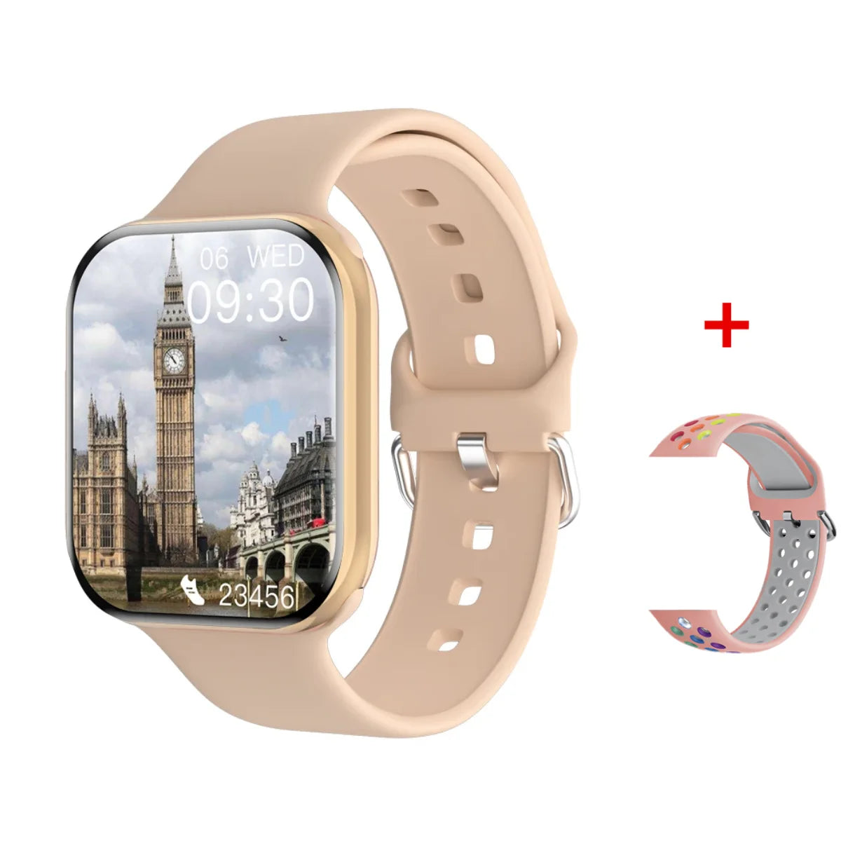 Smart Watch – Body Temperature, NFC & Always-On GPS Display
