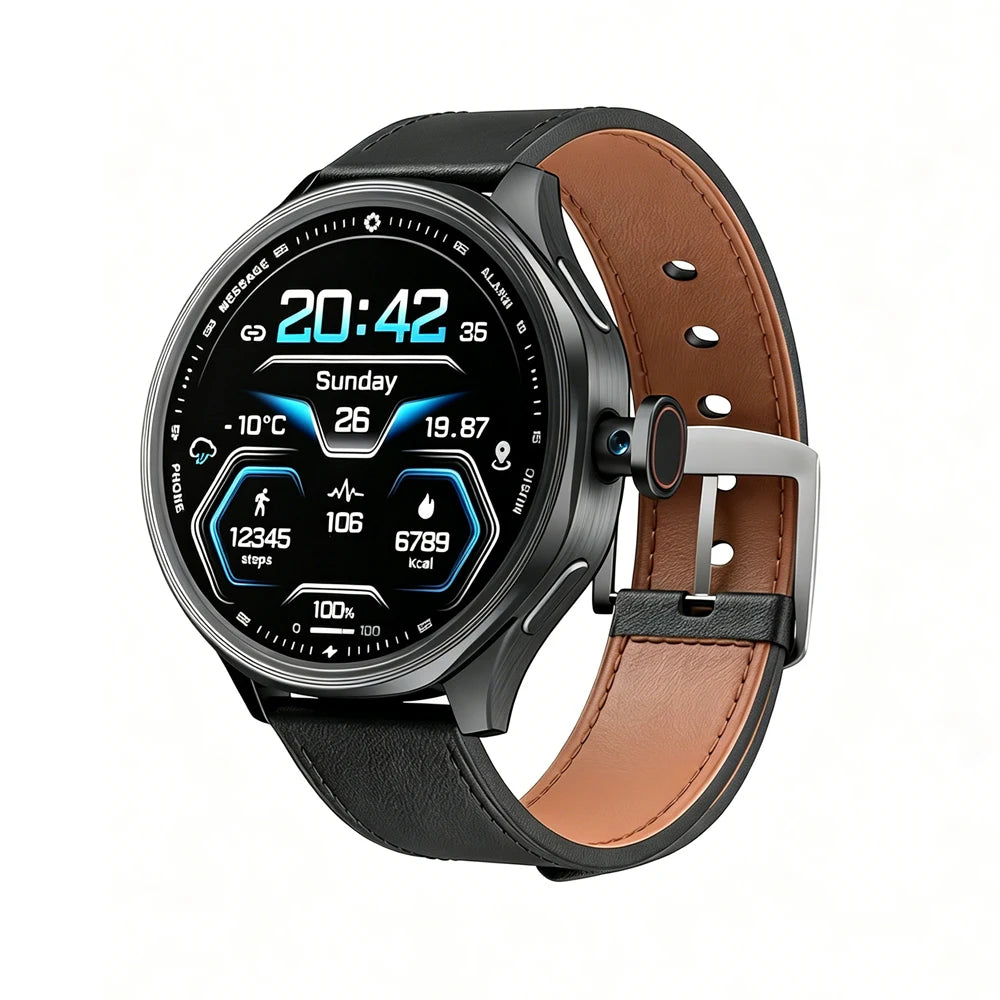 4G AMOLED Smart Watch – GPS, Bluetooth Calling, 32GB Storage
