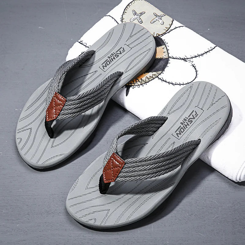 Men's Beach Flip Flops – Lightweight Casual Sandals
