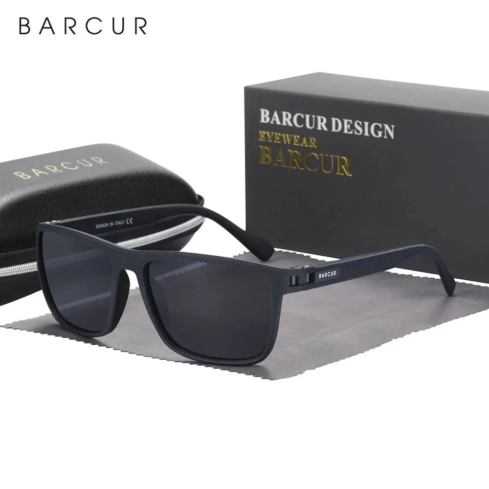 Men's Polarized Sports Sunglasses – Lightweight TR90 Frame