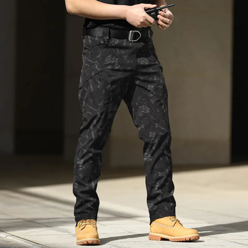 Men's Tactical Cargo Trousers – Multi-Pocket Quick-Dry Pants