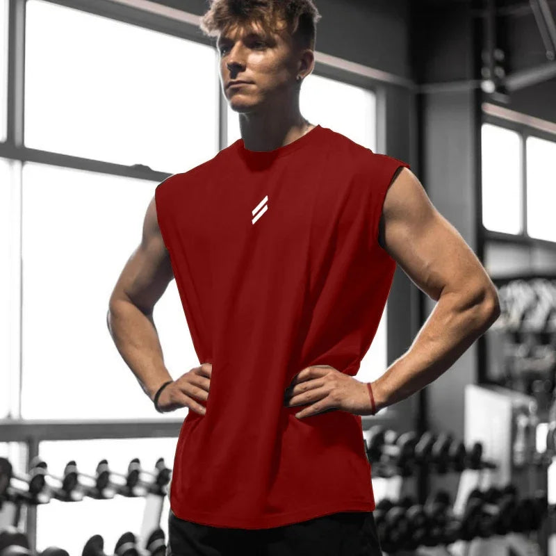 Men's Mesh Training Tank Top – Breathable Fitness Vest
