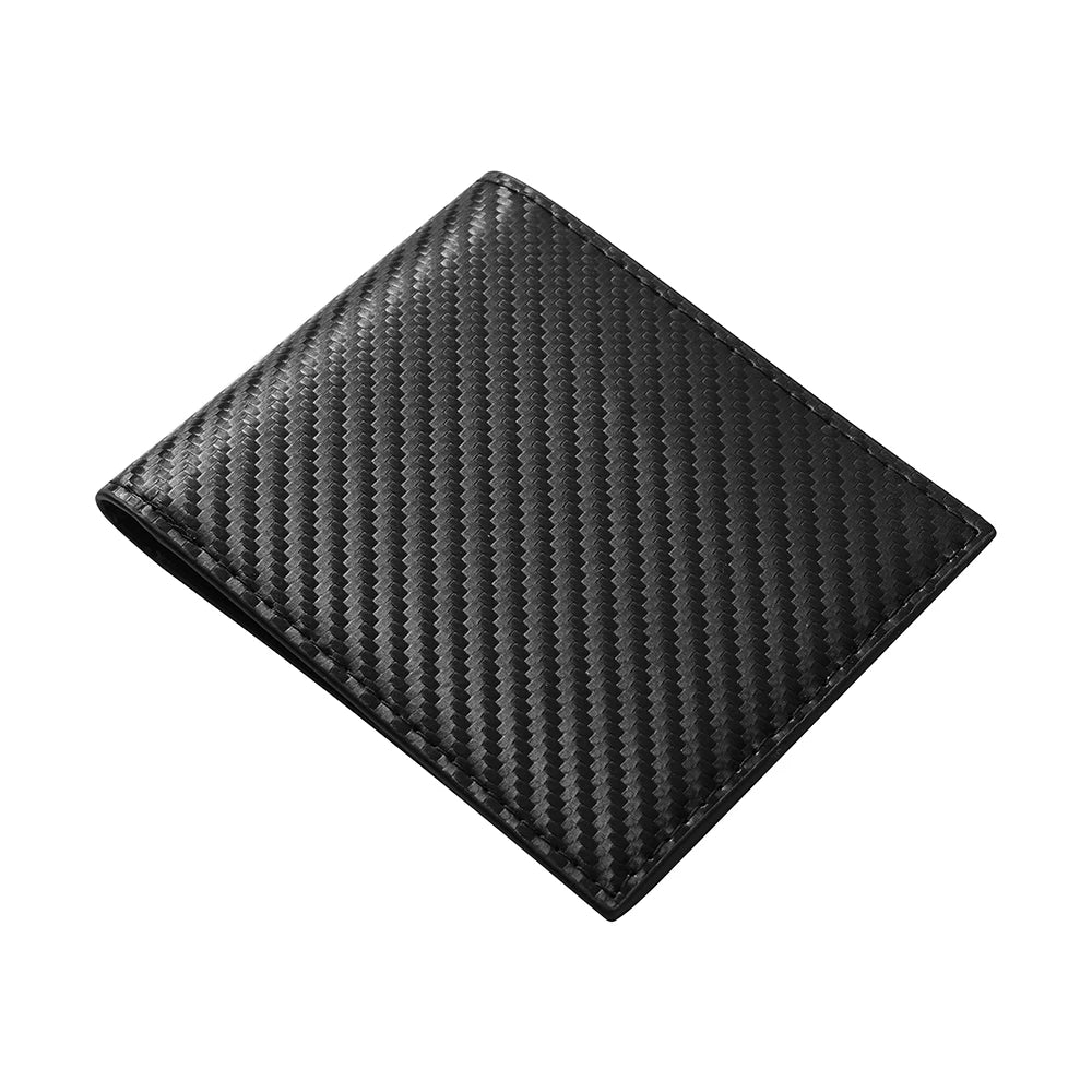 Men's RFID-Blocking Bi-Fold Wallet – Leather Card Holder