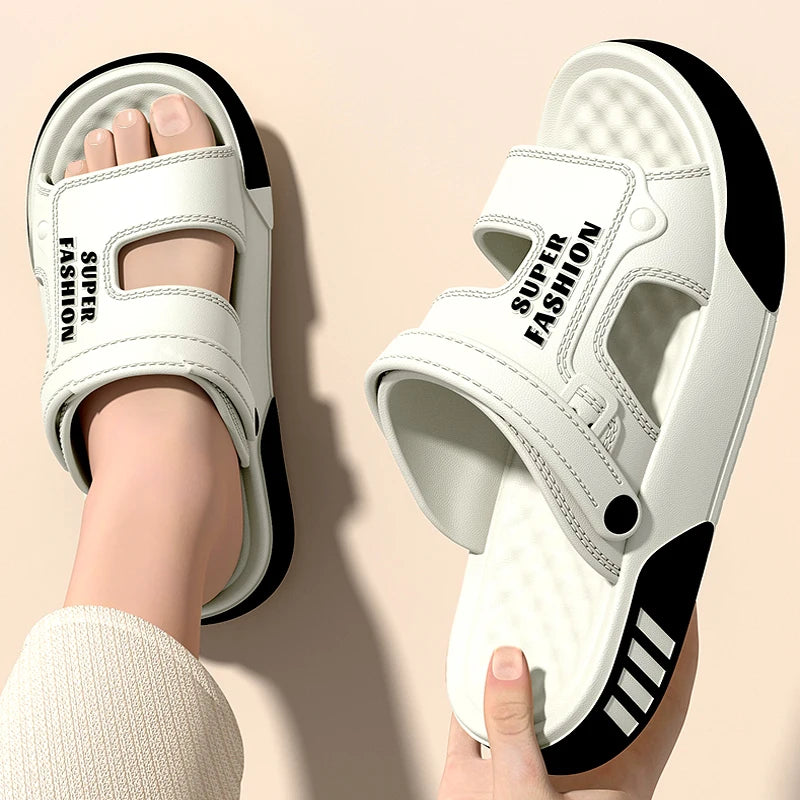 Men's EVA Slide Sandals – Soft-Sole Indoor & Outdoor Slippers