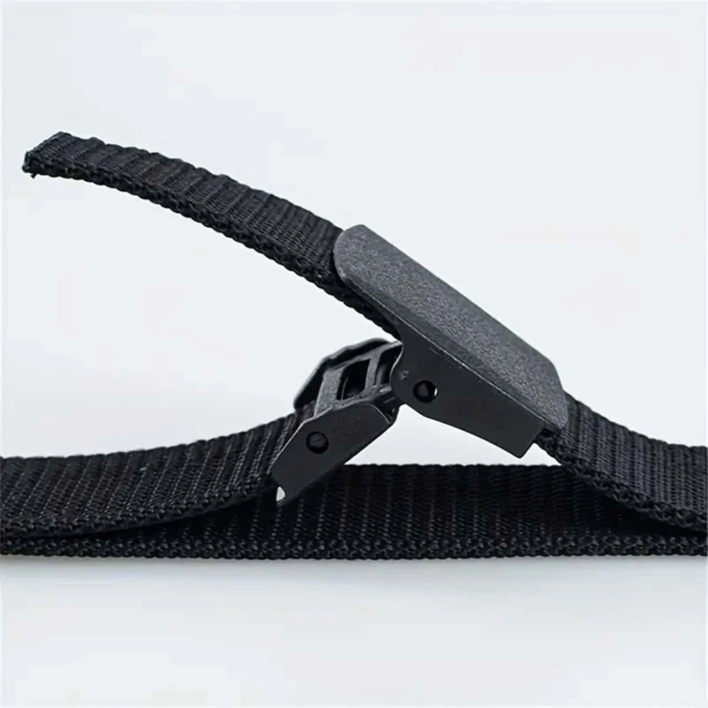 Men's Nylon Canvas Belt – Lightweight Non-Metal Buckle