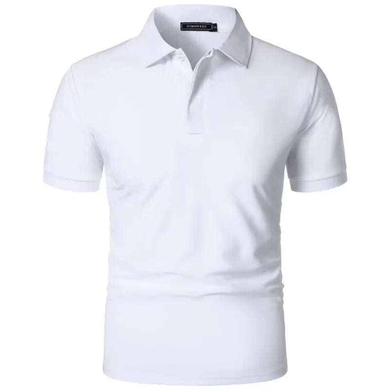 Men's Oversized Tennis Polo Shirt – Moisture-Wicking Sports Top