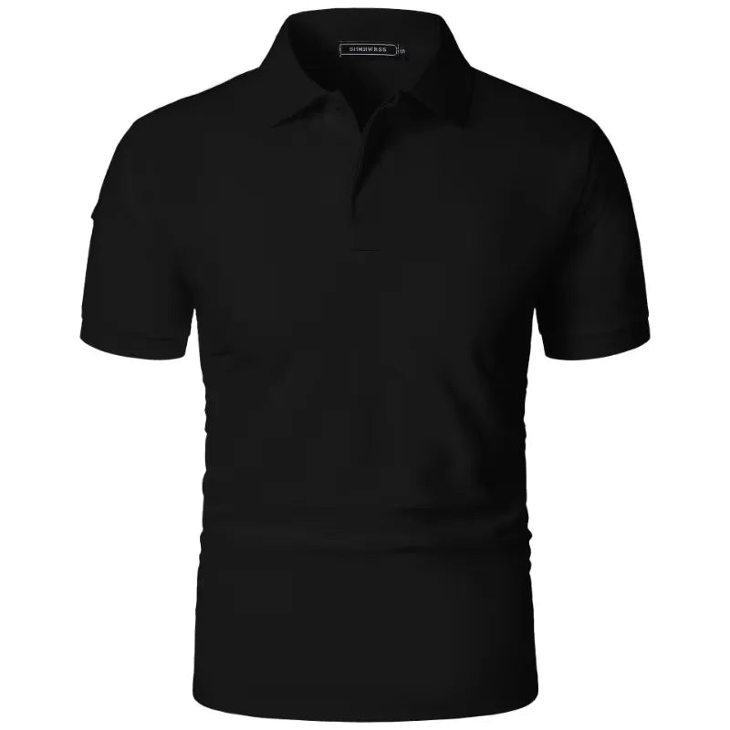 Men's Oversized Tennis Polo Shirt – Moisture-Wicking Sports Top