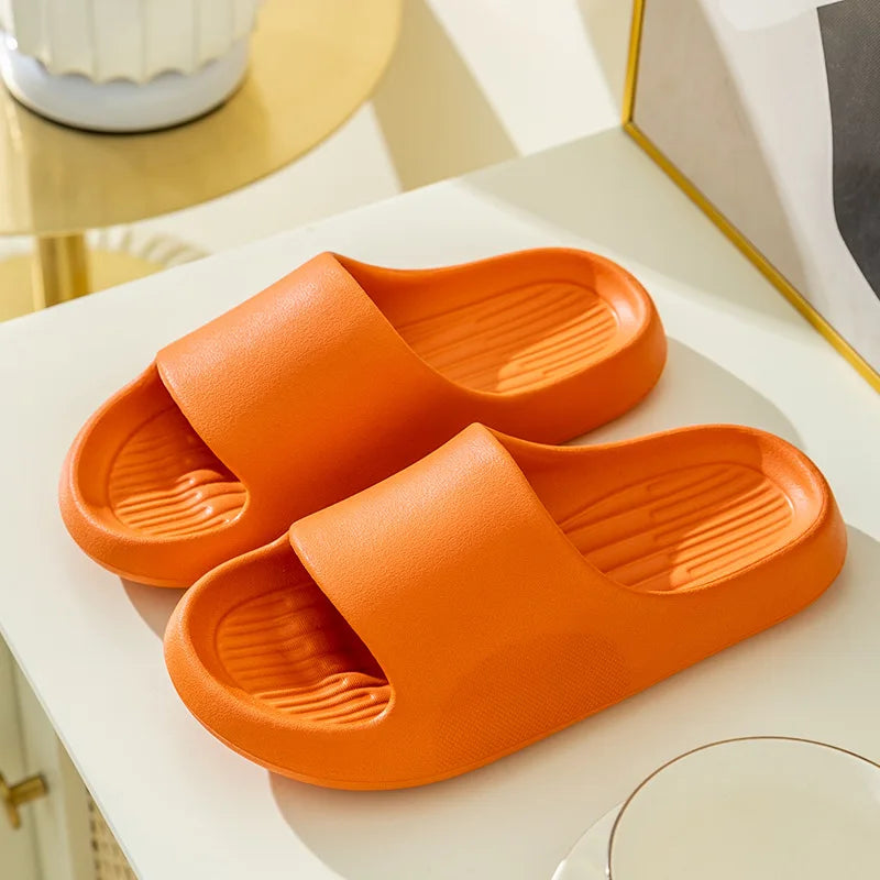 Men's Extended Size Indoor Slippers – EVA Comfort Slides