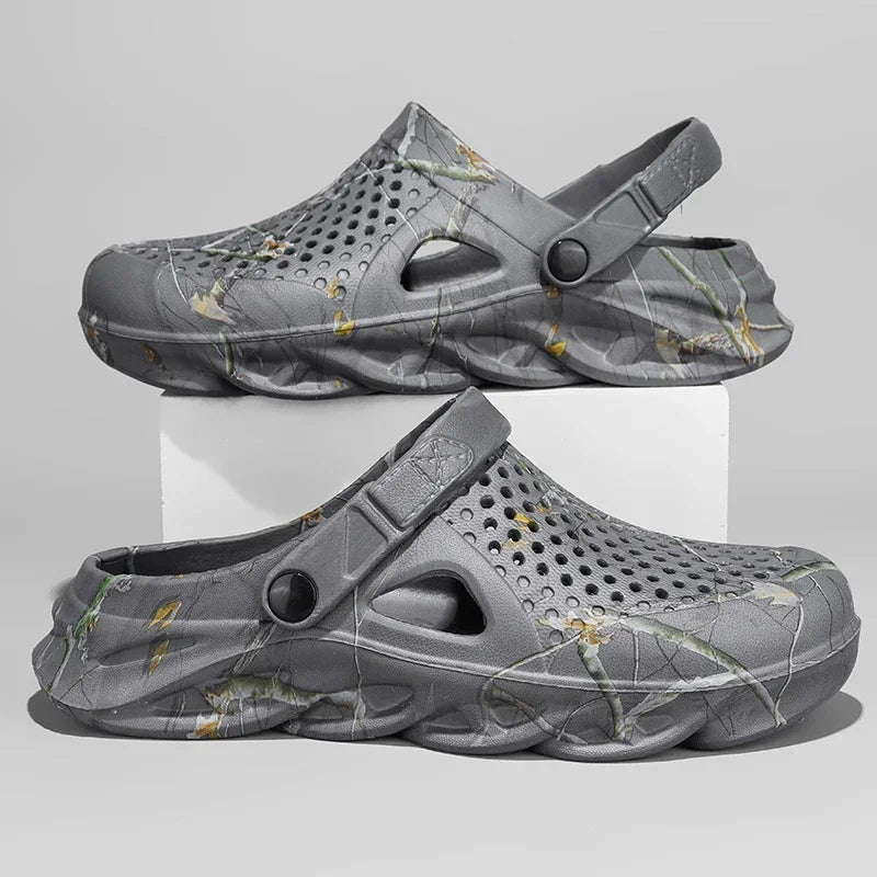 Men's EVA Beach Clogs – Breathable Plus Size Sandals