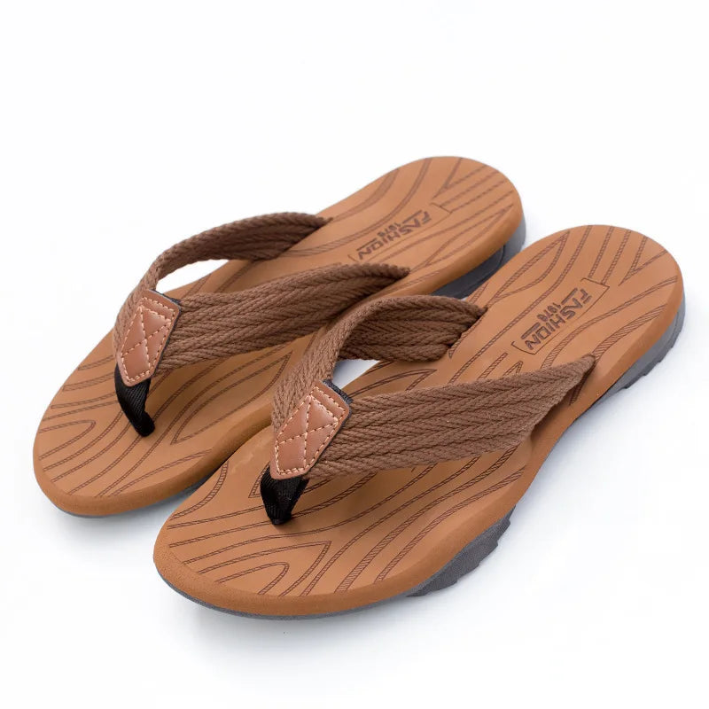 Men's Beach Flip Flops – Lightweight Casual Sandals