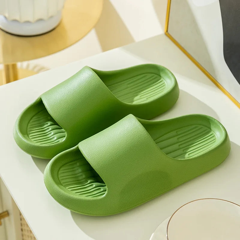 Men's Extended Size Indoor Slippers – EVA Comfort Slides