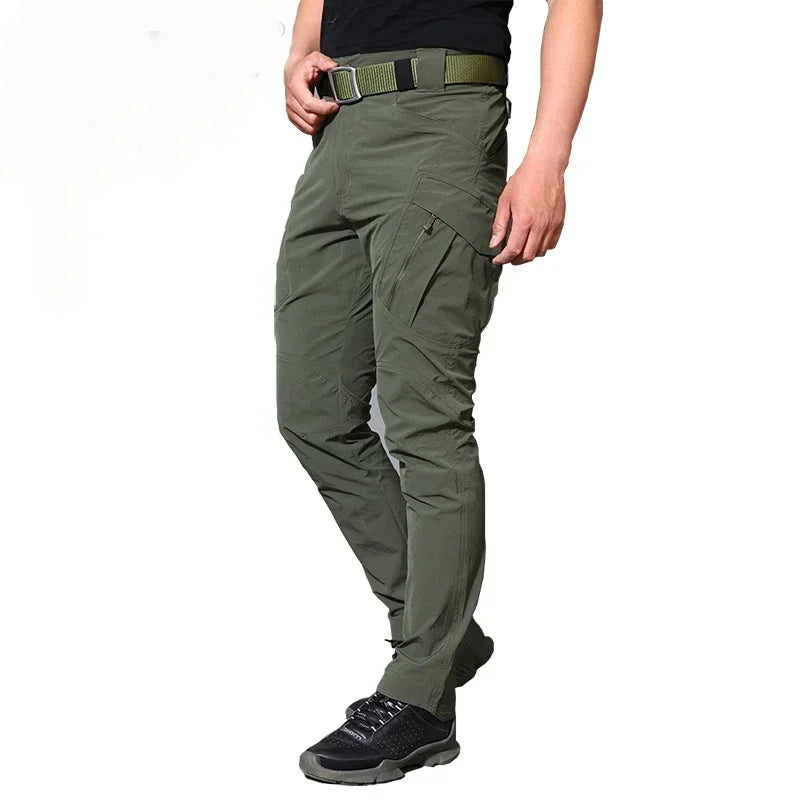 Men's Tactical Cargo Trousers – Lightweight Hiking Pants