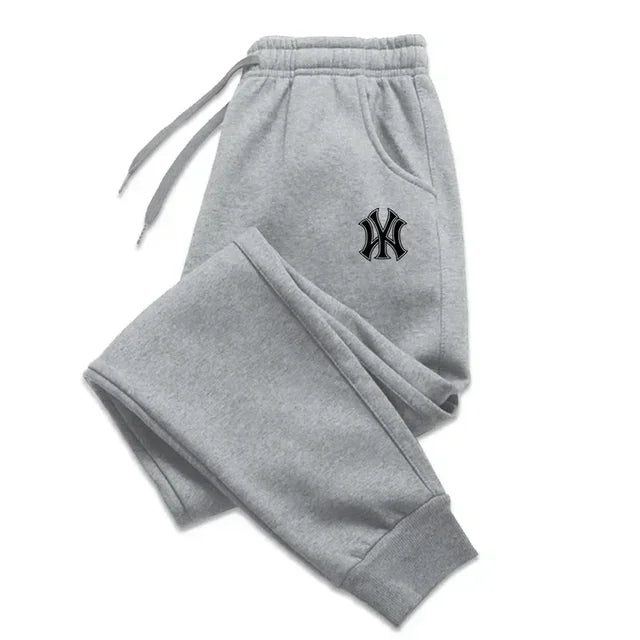 Unisex Printed Sports Trousers – Casual Running Fitness Pants