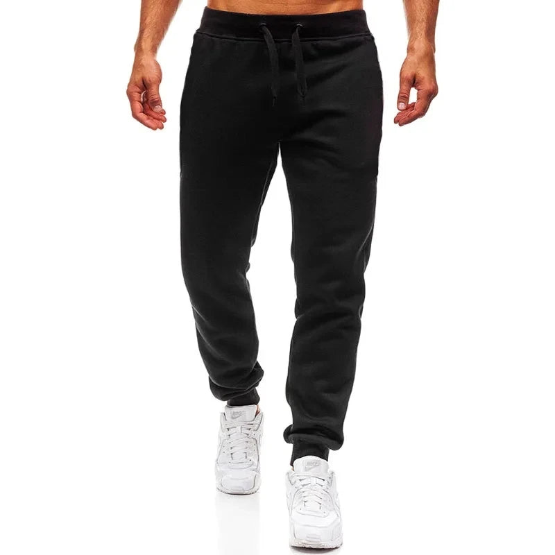 Men's Fleece Joggers – Drawstring Gym & Running Sweatpants