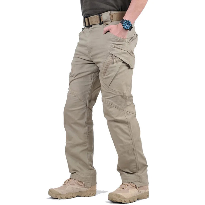 Men's Tactical Cargo Trousers – Multi-Pocket Outdoor Joggers