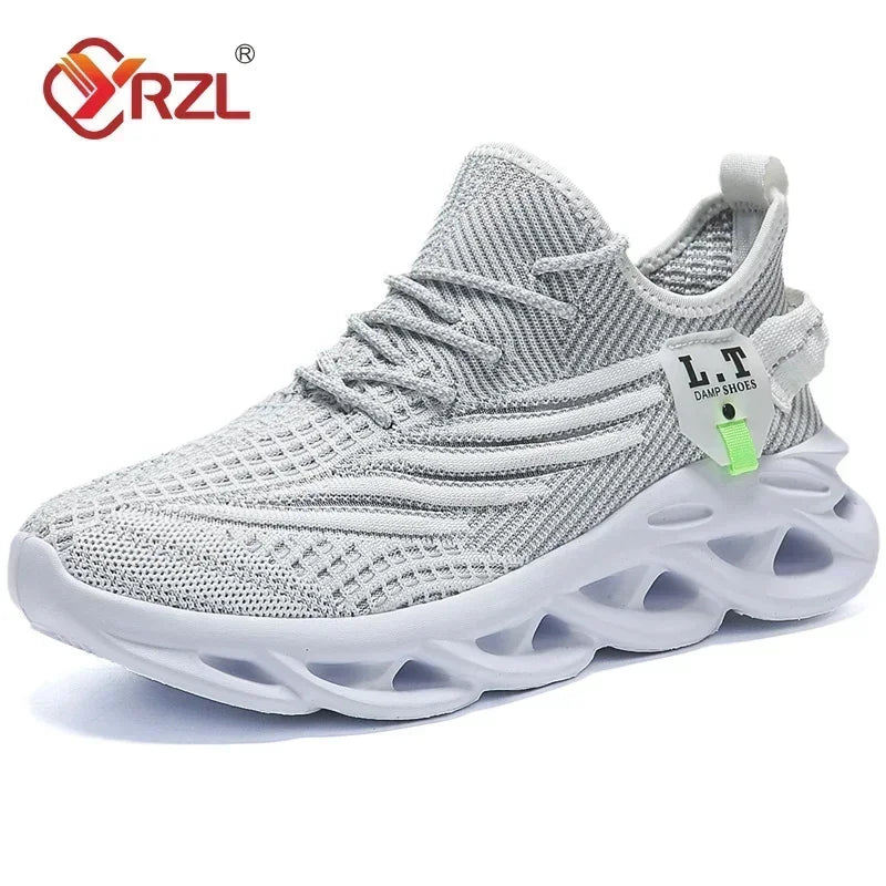 Men's Lightweight Running Trainers – Breathable Mesh Sneakers
