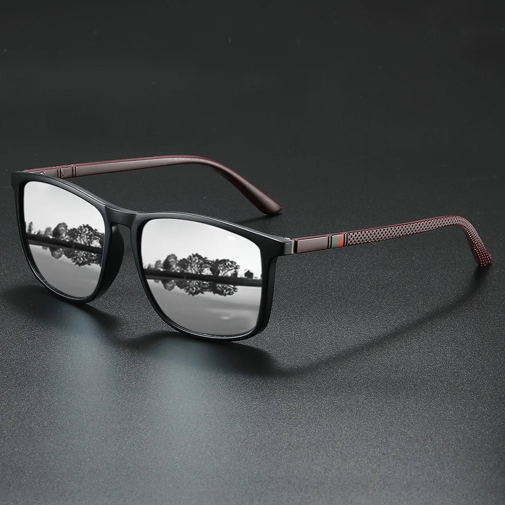 Men's Polarized Square Sunglasses – UV400 Sports Eyewear (2-Pack)