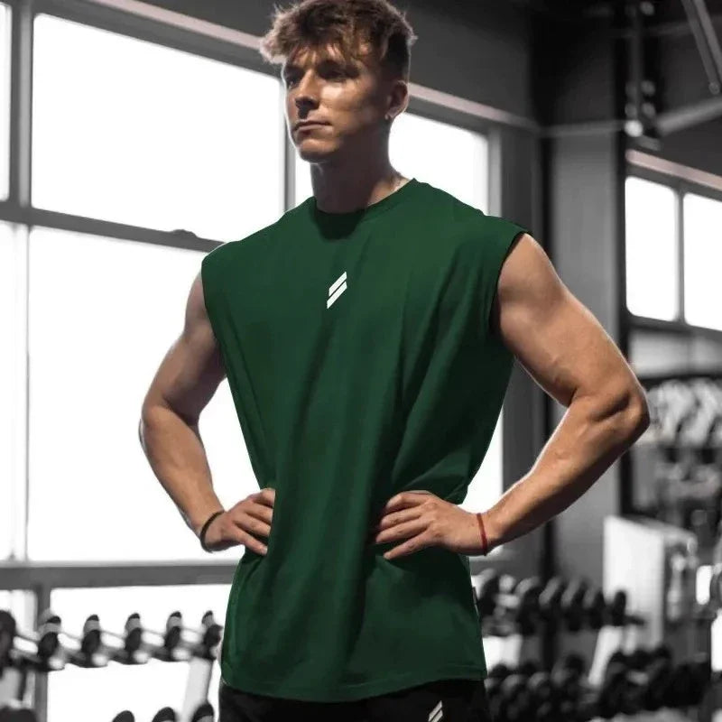 Men's Mesh Training Tank Top – Breathable Fitness Vest