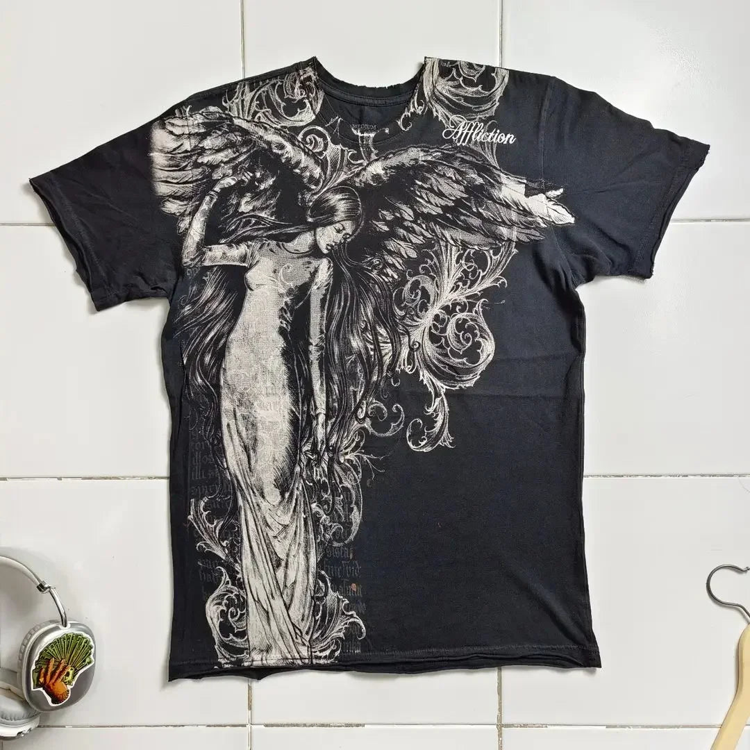 Men's Retro Graphic T-Shirt – Vintage Streetwear Tee