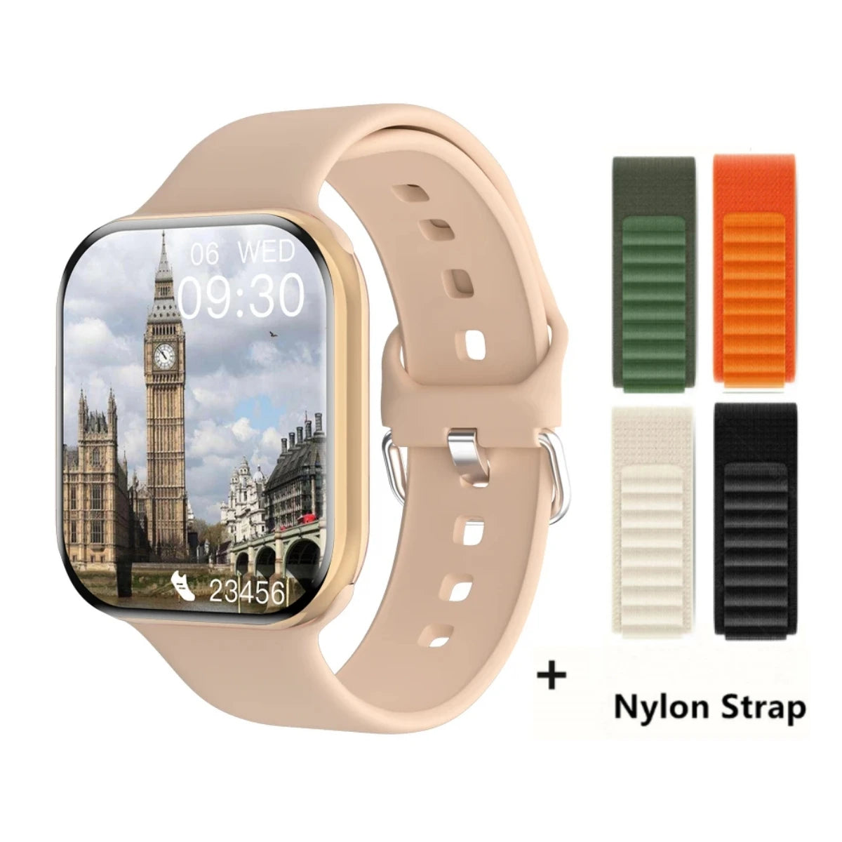 Smart Watch – Body Temperature, NFC & Always-On GPS Display
