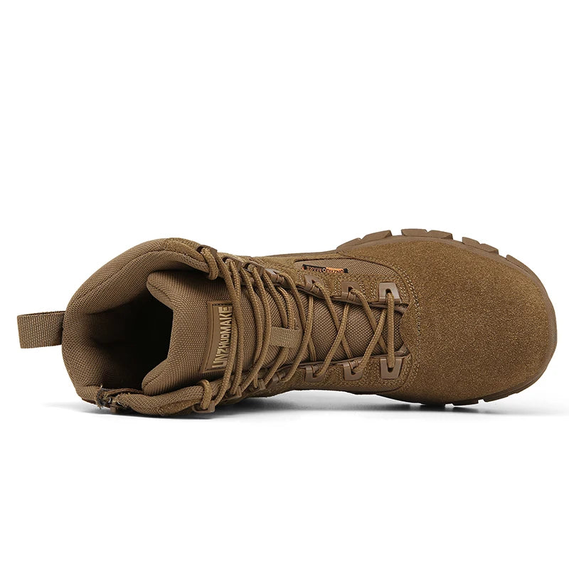 Men Tactical Shoes Breathable Male Army Boots Hunting Shoes Ultrallight Safety Training Women Camping Rapid Outdoor Response