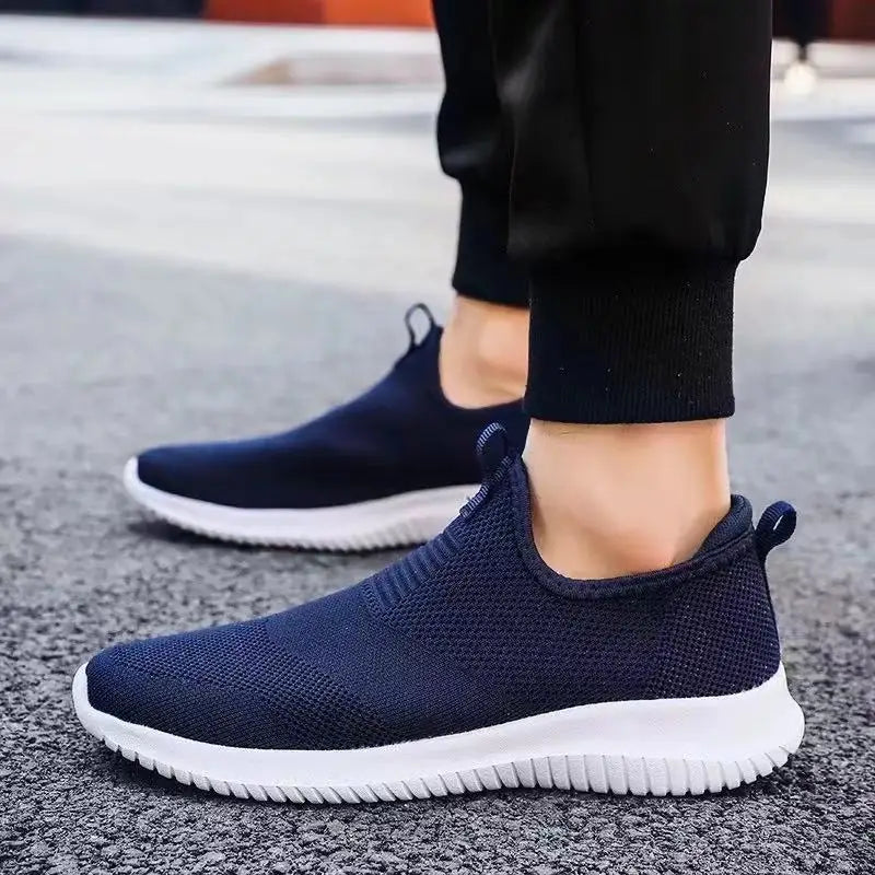 Men's Low-Top Casual Trainers – Breathable Walking Shoes