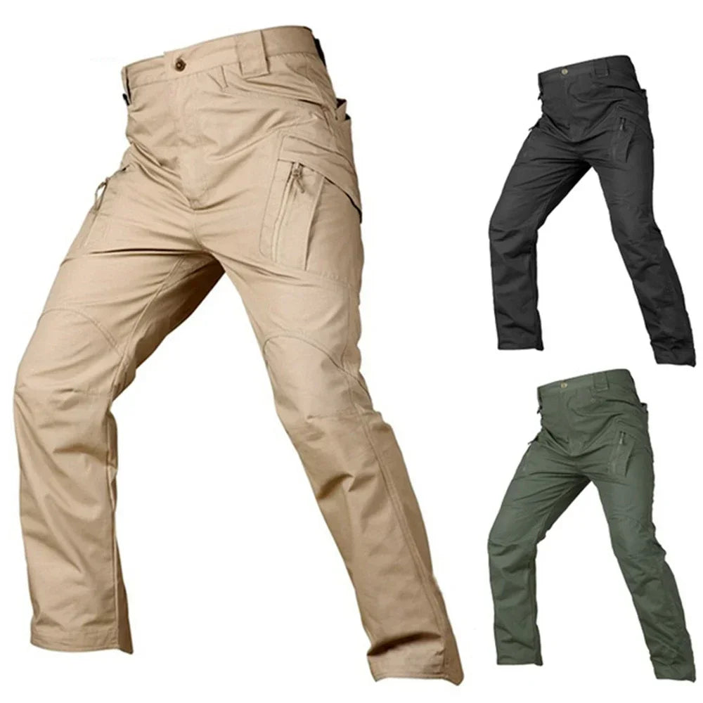 Men's Tactical Cargo Trousers – Lightweight Hiking Pants