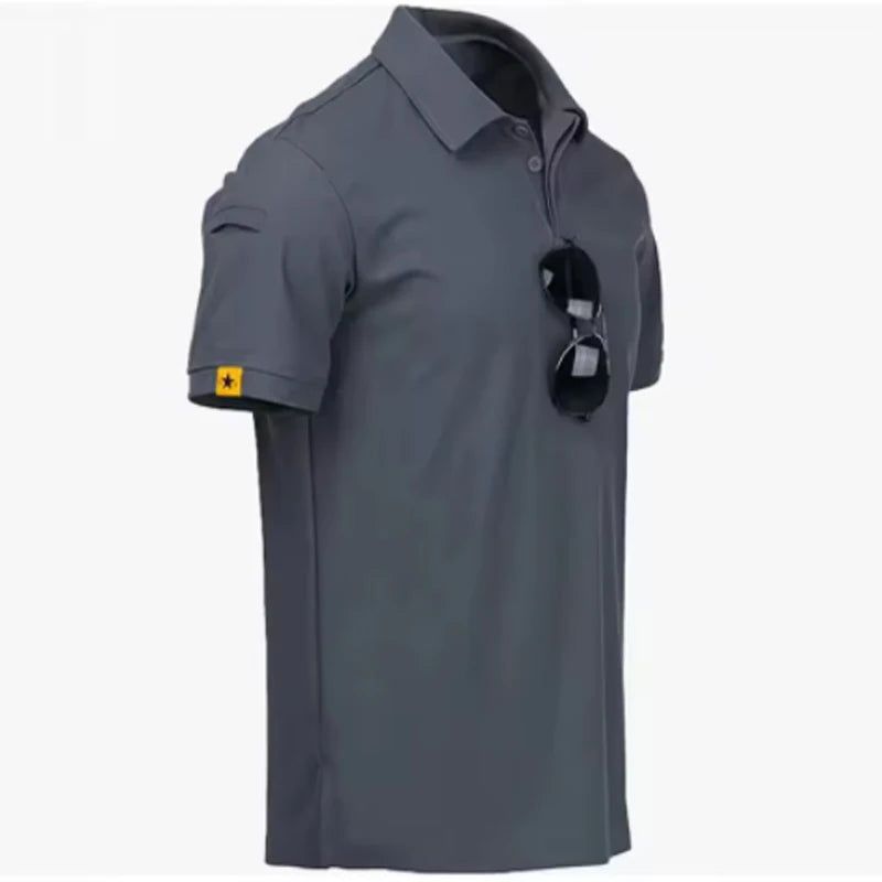 Men's Combat Tactical Shirt – Quick-Dry Breathable Pullover