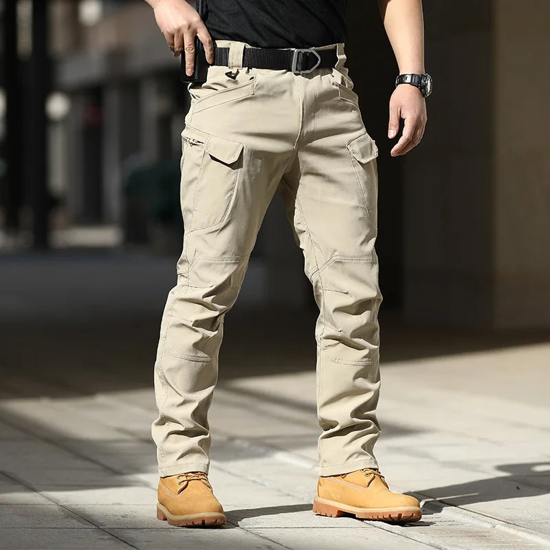 Men's Tactical Cargo Trousers – Multi-Pocket Quick-Dry Pants