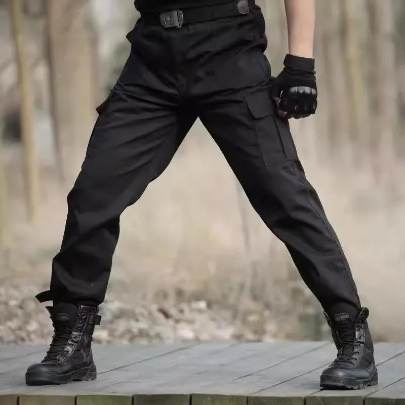 Men's Tactical Trousers – Breathable Military-Style Training Pants