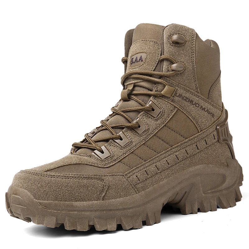 Men's Desert Tactical Boots – Non-Slip Outdoor Work Boots
