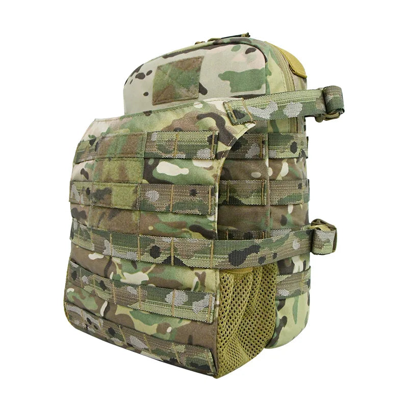 Tactical Vest – MOLLE Hydration Pack & Plate Carrier