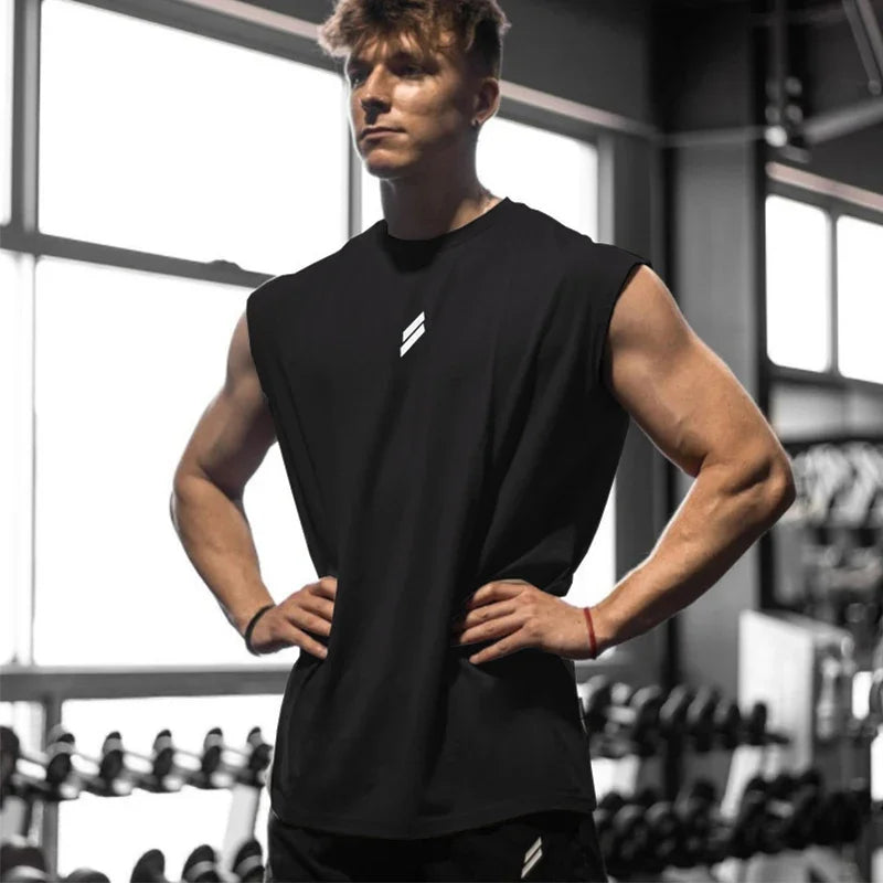 Men's Mesh Training Tank Top – Breathable Fitness Vest